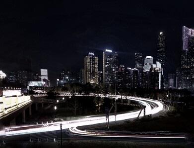 夜景摄影-城市风光-广州撮影-广州印象-夜色 图片素材