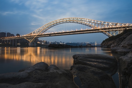 城市-夜景-建筑-色彩-夜晚 图片素材