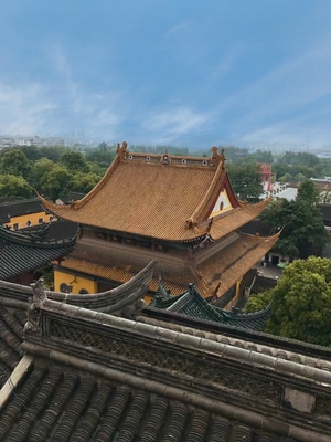城市的色彩-随走随拍-手机拍摄-镇江金山-风光 图片素材