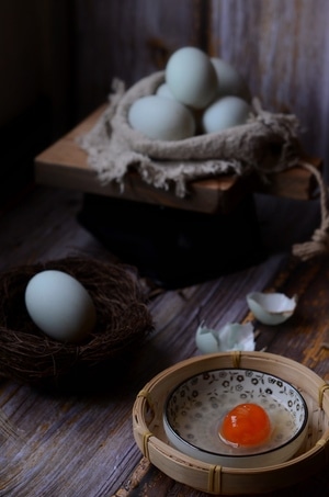 篮子-鸭蛋-鸭蛋-咸鸭蛋-食物 图片素材