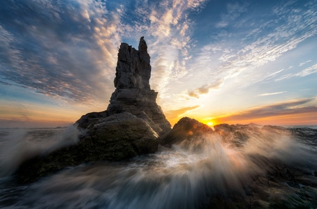 日落-尼康-大海-色彩-风光 图片素材
