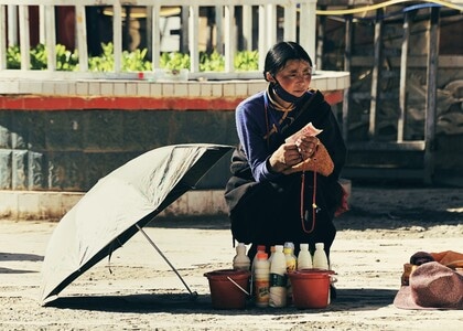 你好2020-川西藏地-人文-随拍-女性 图片素材