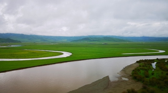宅家-风光-川西红原-风景-草原 图片素材