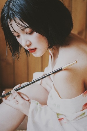 成都-情绪-日系人像-人像-女人 图片素材