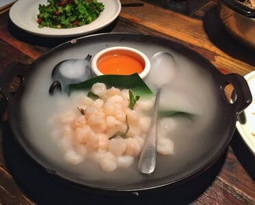 宅家美食-龙井-虾仁-美食-静物 图片素材