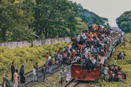 我的2019-火车-车站-列车-乘客 图片素材