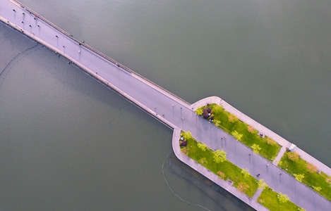 西湖-白堤-杭州-名胜古迹-景观 图片素材