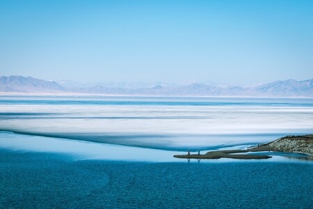 赛里木湖-仙境-色彩-新疆-风光 图片素材