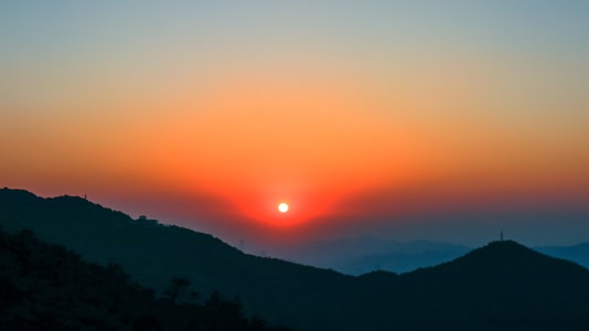夕阳-本来就是自然摄影-美图-风景-自然风光 图片素材
