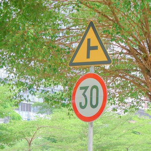 本来就是自然摄影-风景-美图-交通标识-道路标识 图片素材