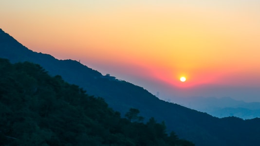 夕阳-本来就是自然摄影-美图-风景-自然风光 图片素材