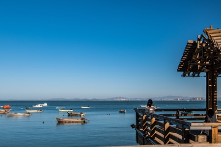 海-岸边-海岸-彩色-海滩 图片素材