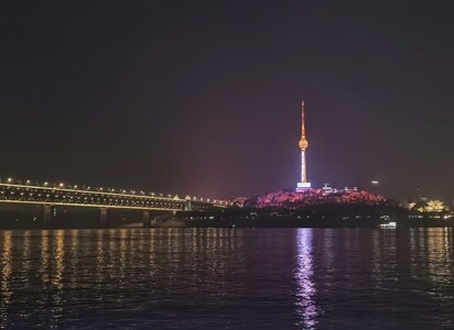 桥-武汉市-在路上-塔-风景 图片素材