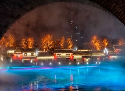你好2020-河-河水-风光-风景 图片素材