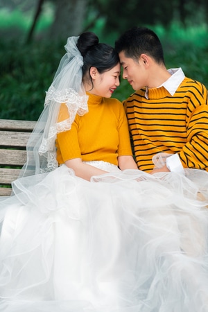 人像-婚纱-色彩-西湖-男人 图片素材