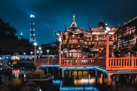 风光-城市-建筑-上海-楼房 图片素材