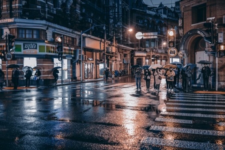 夜景-外滩-城市-上海-风光 图片素材