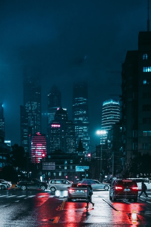 风光-上海-你好2020-城市-建筑 图片素材