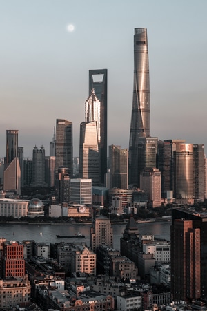 建筑-城市-上海-风光-楼房 图片素材