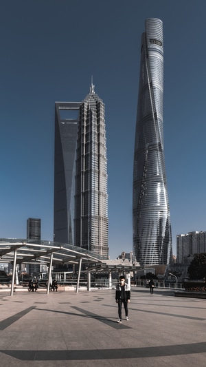 城市-建筑-楼房-上海-风光 图片素材
