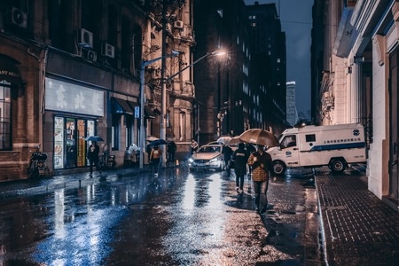 夜景-外滩-城市-上海-风光 图片素材