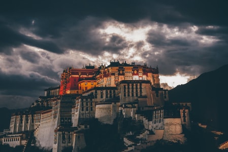 布达拉宫-拉屎-旅行-布达拉宫-古建筑 图片素材
