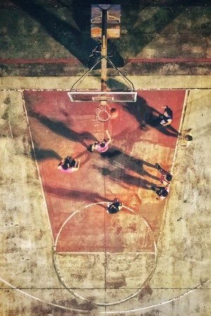 篮球-运动-篮球-篮球场-运动 图片素材