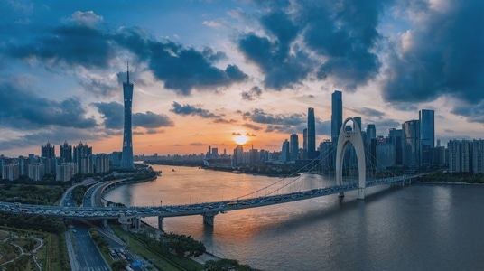 我要上封面-广州-摄会主义vip-珠江新城-航拍 图片素材