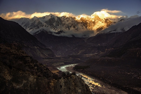 风光-旅拍-旅行-西藏-南迦巴瓦峰 图片素材