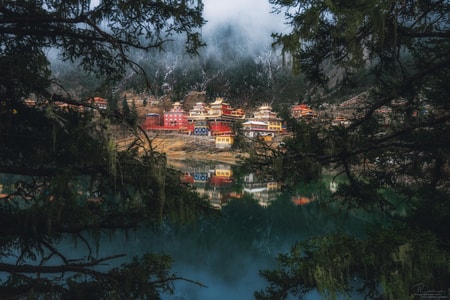 2019inf招募-藏区-氛围-摄影-湖泊 图片素材