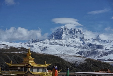 旅行-新都桥-丹巴-自然-风光 图片素材