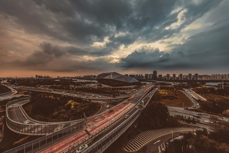 沈阳-爬楼摄影-风光-城市-建筑 图片素材