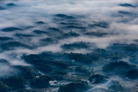 风光-自然-山-乡村-田园 图片素材