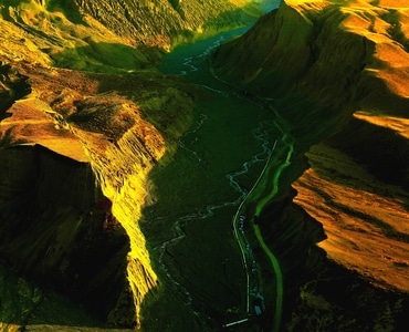 艺术风光-地质-峡谷-色彩-风景 图片素材