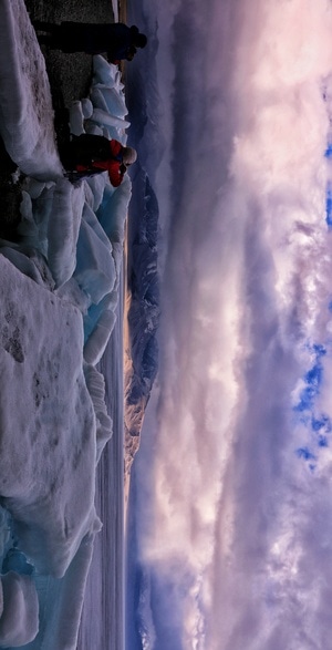 艺术风光-天空-水域-色彩-冰湖 图片素材