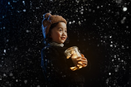 人像-儿童-创意-儿童-女孩 图片素材