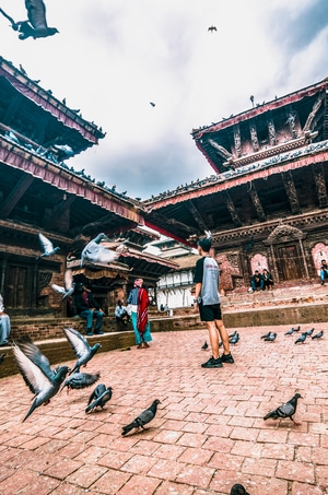 旅行-在路上-旅拍-看你的城市-杜巴广场 图片素材