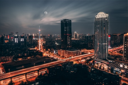 尘世烟火-成都-城市色彩-城市-我要上封面 图片素材
