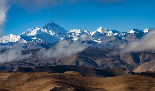 雪山-光影-风光-西部风光-风景 图片素材