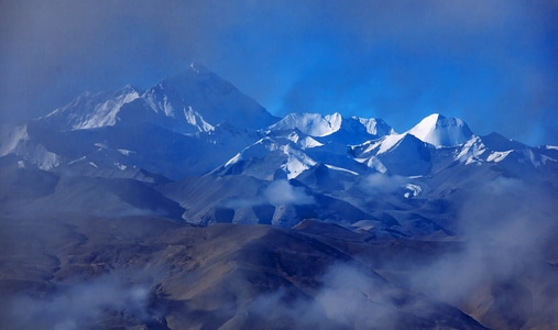 雪山-徒步-你好2020-户外-旅行 图片素材