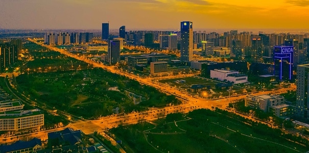 电脑传图-你好2020-建筑-我要上封面-城市 图片素材