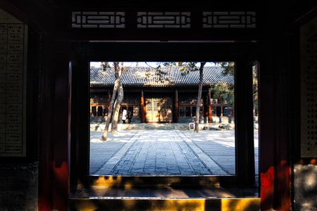 旅行-园林-皇家园林-避暑山庄-皇家园林 图片素材