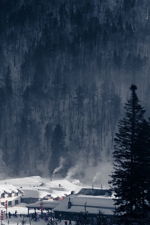 风光-自然-山林-林海雪原-雪景 图片素材