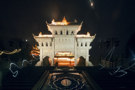 旅游-风光-重庆-建筑-鸿恩寺 图片素材