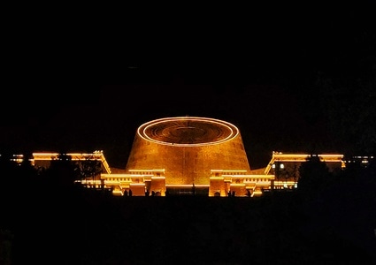 对称美-建筑-色彩-手机摄影-建筑 图片素材