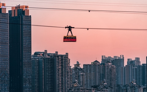 旅行-风景-风光-重庆-黄昏 图片素材