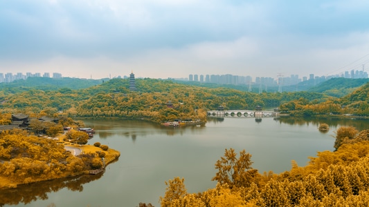 风光-旅行-重庆-园博园-后期 图片素材