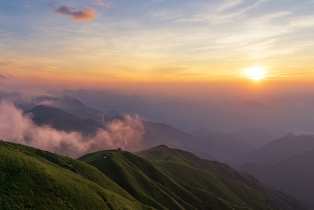 7日打卡挑战-旅行-山脉-风光-高山 图片素材