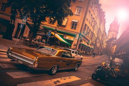 街景-风格-氛围-光影-斯德哥尔摩 图片素材
