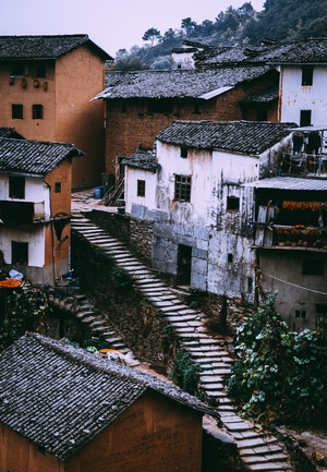 色彩-风光-皖南-古建筑-氛围 图片素材